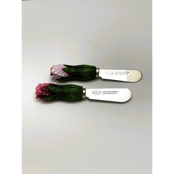 Ideal Home Range Set of (2) Stainless Steele Speaders-Elizabethan Garden-NEW - Picture 5 of 6
